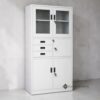 SecureVault Multi-Function Steel Storage Cabinet w/ Safety Box
