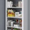 BW-003 Steel Bookshelf White