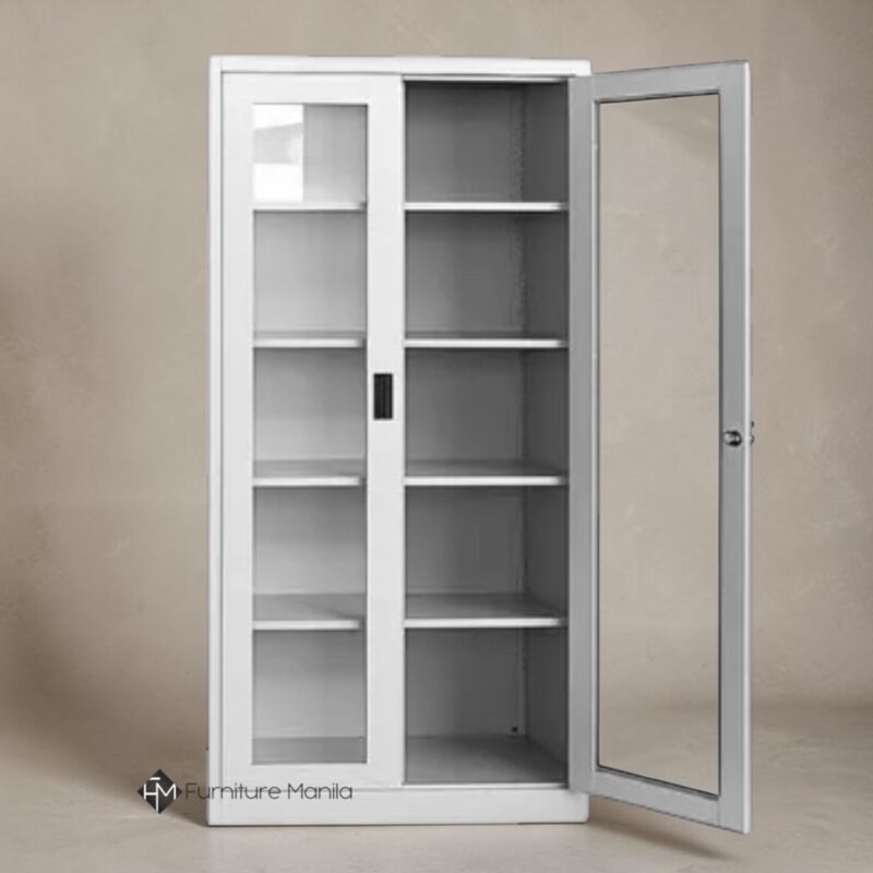 Alternative view of FileGuard Steel Glass Door Filing Cabinet
