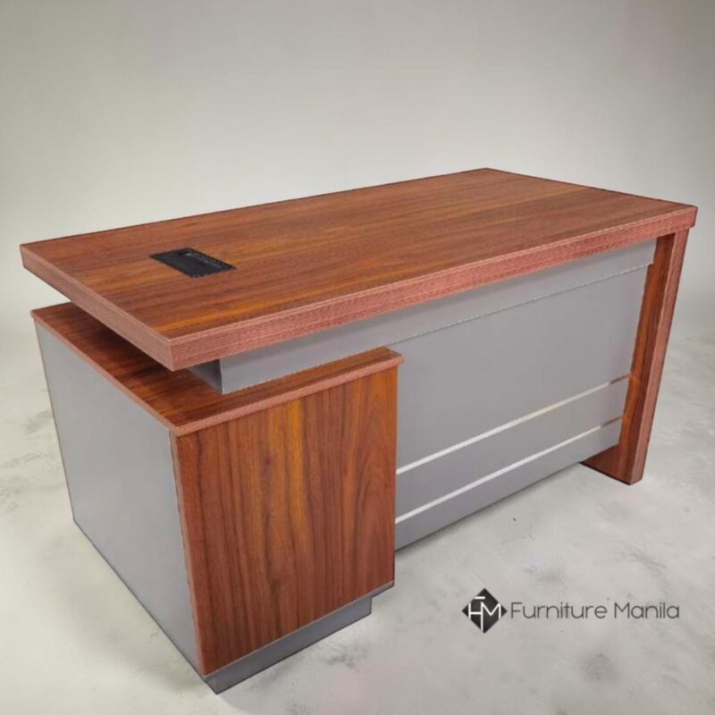Glenmont Executive Office Desk with Integrated Storage