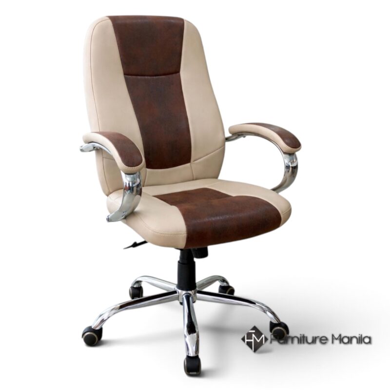 Glenrose High-Back Executive Leatherette Office Chair
