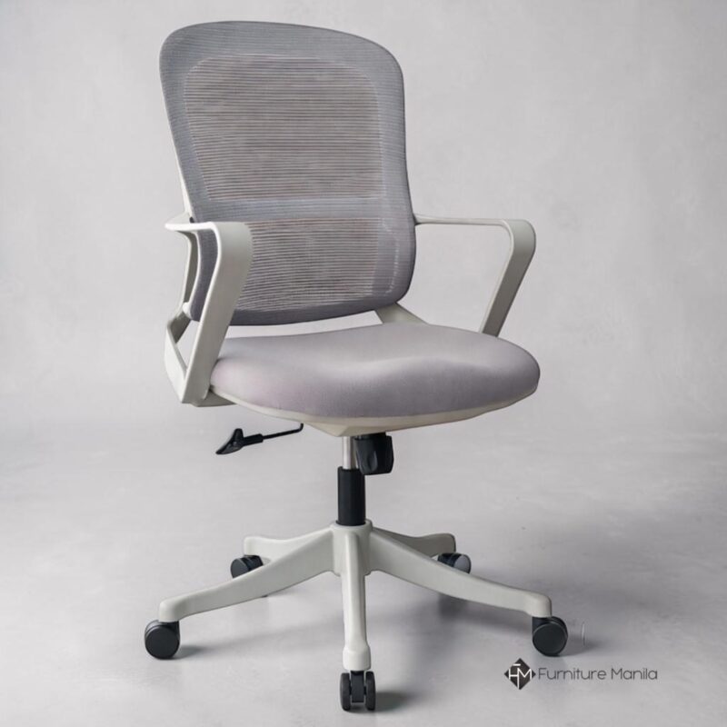 Grantham Mid-Back Mesh Office Chair with Armrests