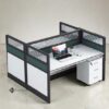 GuildWorks Modular Office Cubicle Workstation - 2-Seater B2B