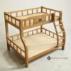 Montrose Rubberwood Bunk Bed – Double Deck with Full Bottom Bed