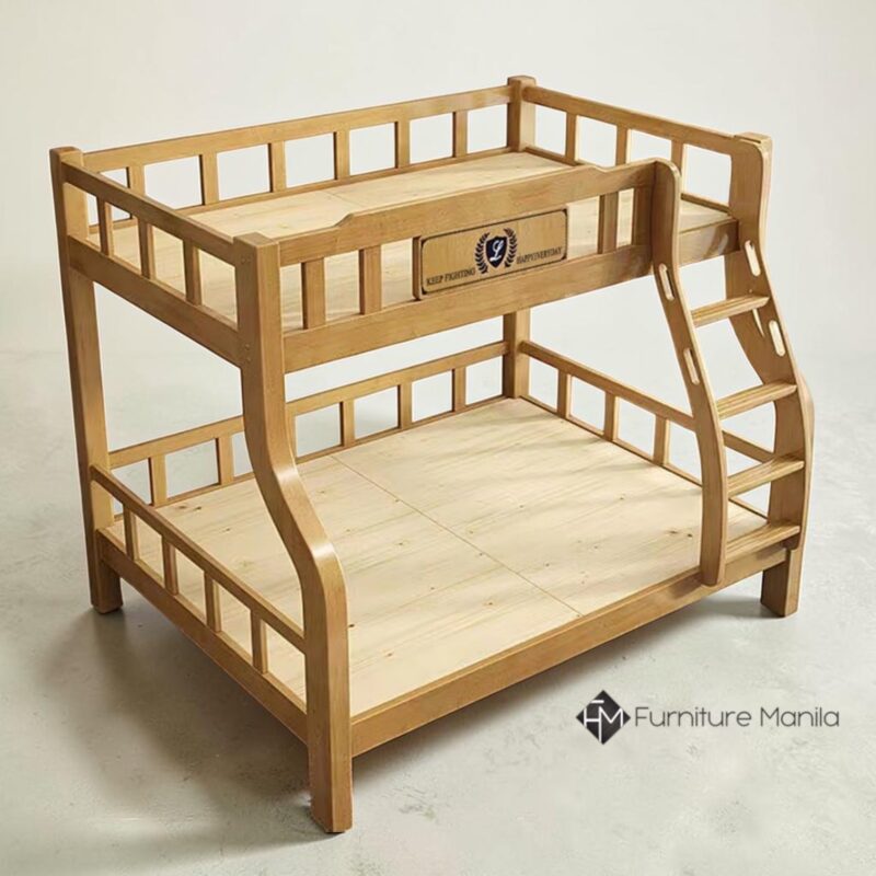 Montrose Rubberwood Bunk Bed – Double Deck with Full Bottom Bed