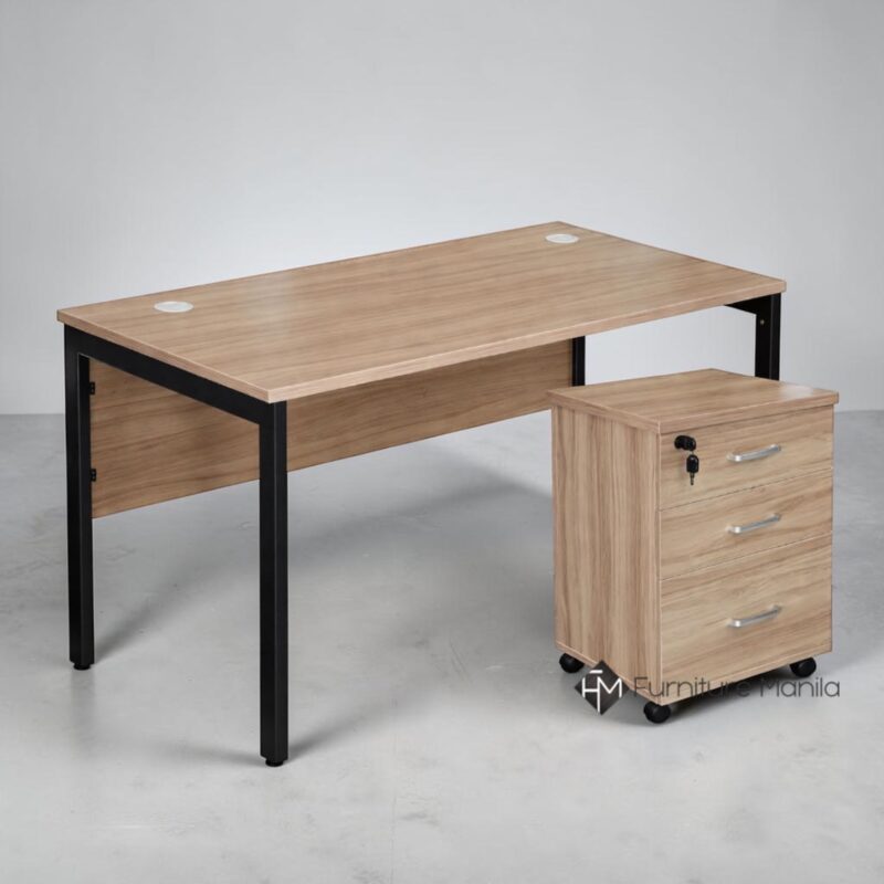 Norchester Office Desk with Mobile Pedestal