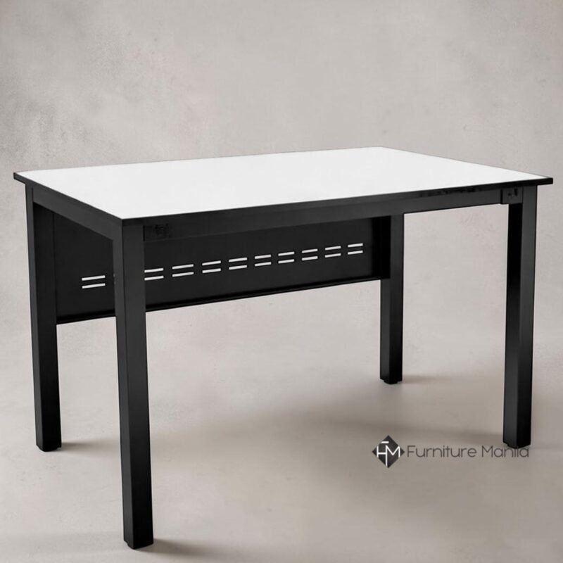 Oakmere Office Table with Metal Frame