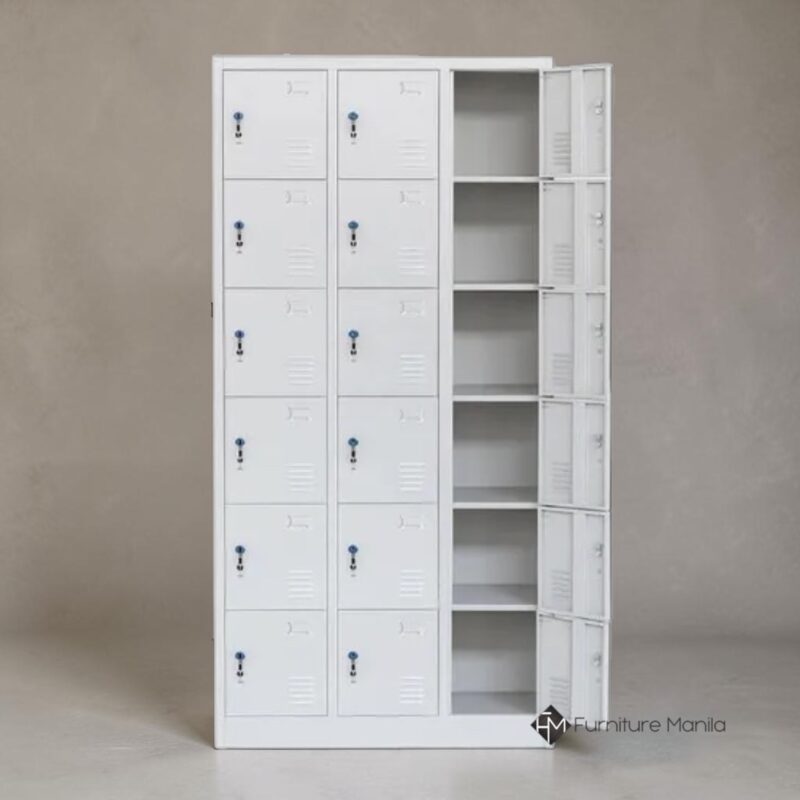 Alternative view of Sentinel Eighteen Door Steel Locker Cabinet - 18 Door