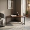 Faverne Corner Coffee Table – Terra Brown
