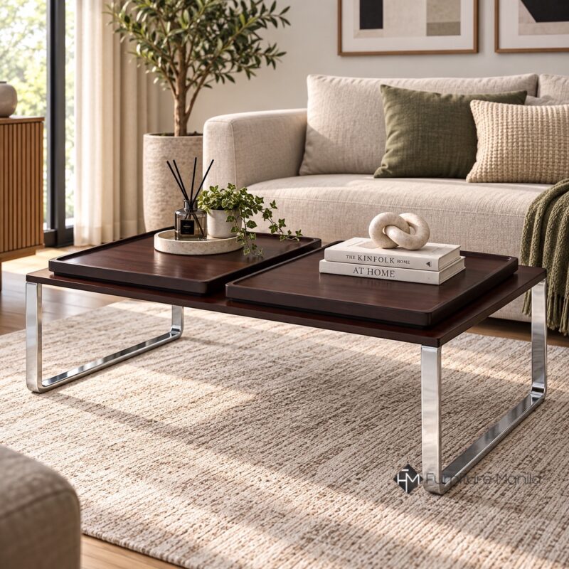 Fioren Reversible Tray Coffee Table