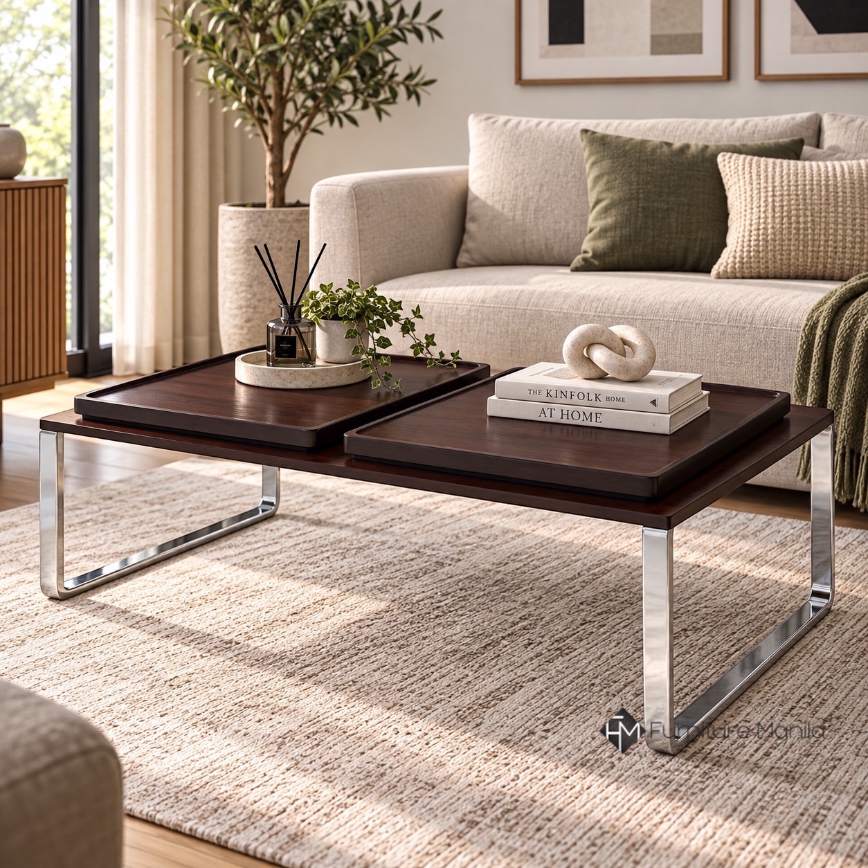 Fioren Reversible Tray Coffee Table