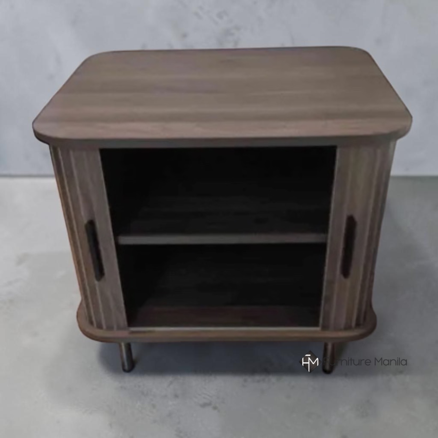 Hensley Fluted Storage Side Table - Image 2