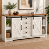 Mirewood Sliding Storage Cabinet with 4 Drawers