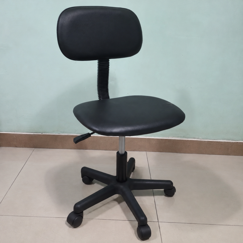 Merriton Leather Computer Chair – Black